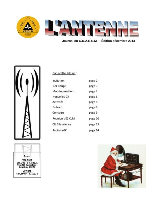 L'Antenne - décembre 2013